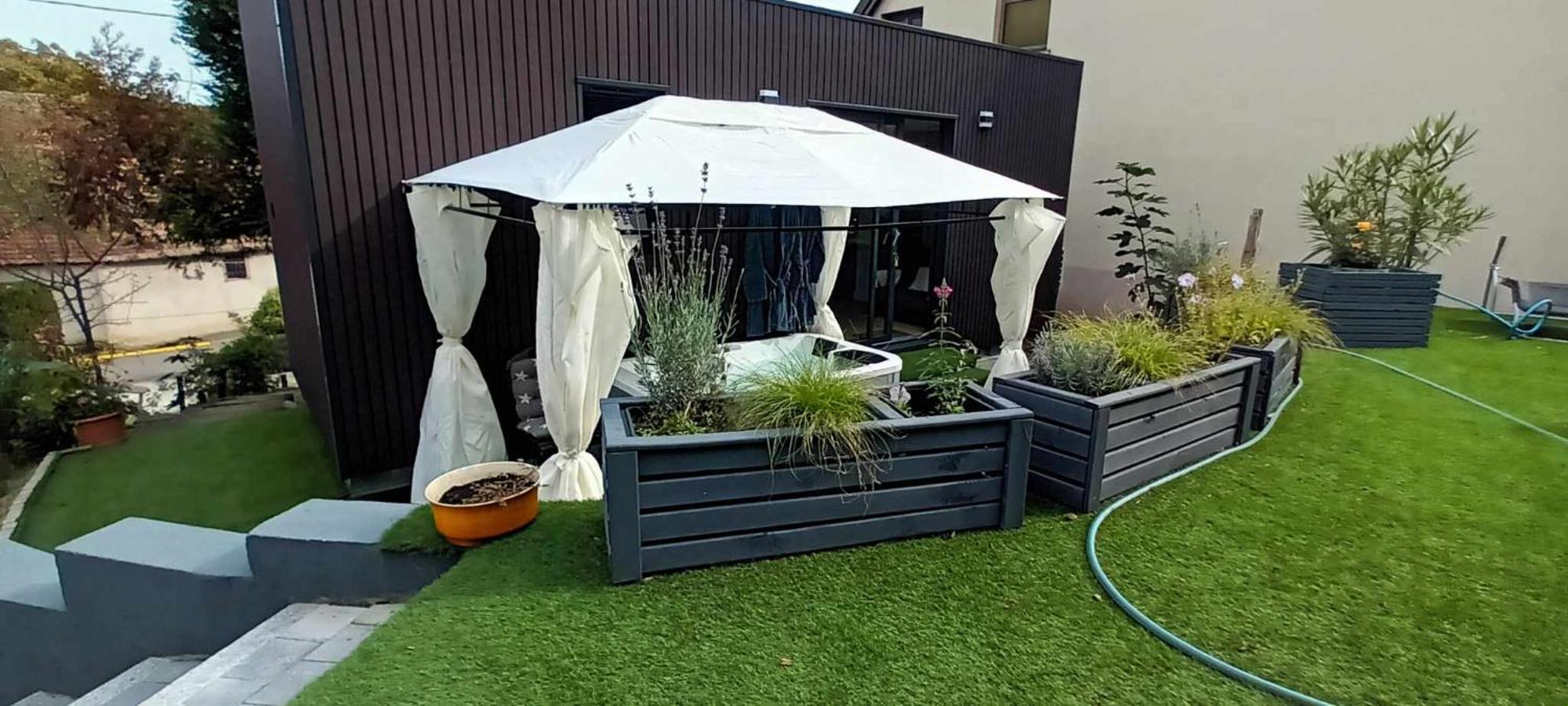 Au Fond Du Jardin Villa Wintzenheim-Kochersberg Exteriör bild